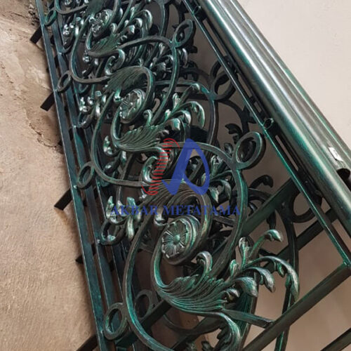 railing teralis besi cor