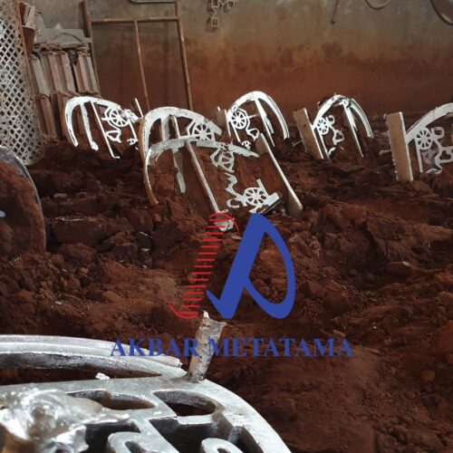 pengecoran logam,kursi taman