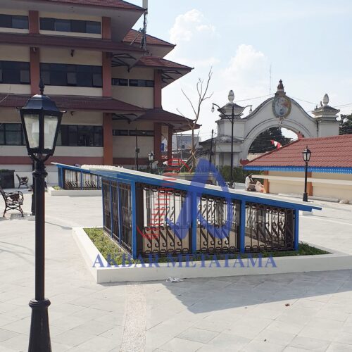 lampu taman,teralis pasar klewer solo